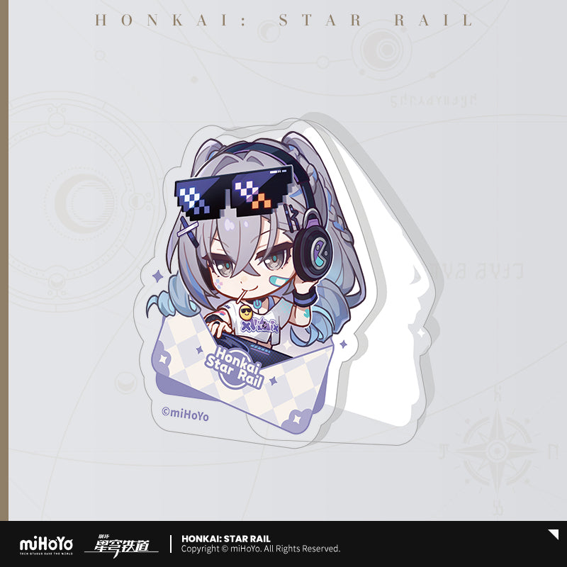 [Official Merchandise] Nameless Medal Series Acrylic Clip | Honkai: Star Rail