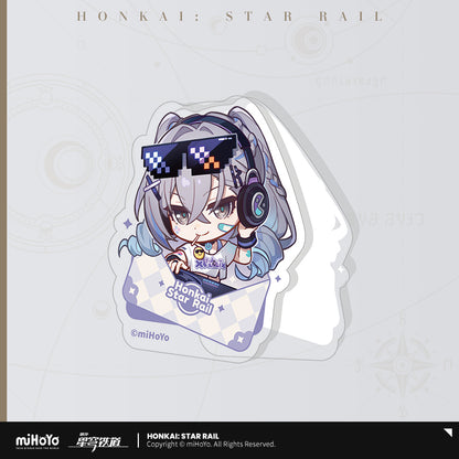 [Official Merchandise] Nameless Medal Series Acrylic Clip | Honkai: Star Rail