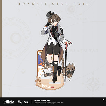 [Official Merchandise] Little Cat Series Acrylic Standee | Honkai: Star Rail