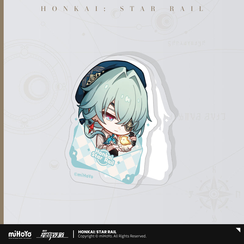 [Official Merchandise] Nameless Medal Series Acrylic Clip | Honkai: Star Rail