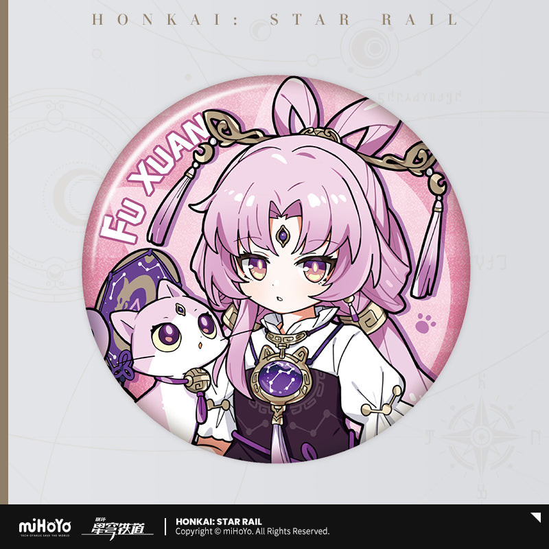 [Official Merchandise] Little Cat Series Tinplate Badges | Honkai: Star Rail