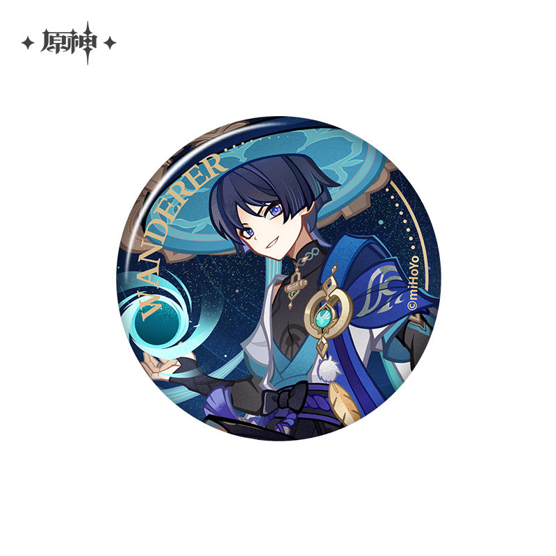 [Official Merchandise] Genius Invokation TCG Tournament Series: Tinplate Badges | Genshin Impact