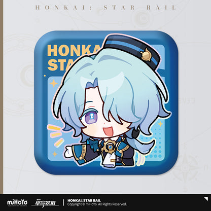 [Official Merchandise] Pom-Pom Exhibition Hall Series: Square Badges | Honkai: Star Rail