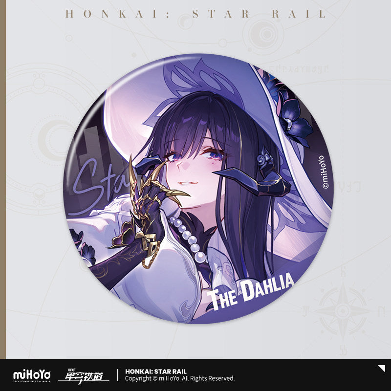 [Official Merchandise] Interstellar Journey Series Tinplate Badge Vol.2 | Honkai: Star Rail
