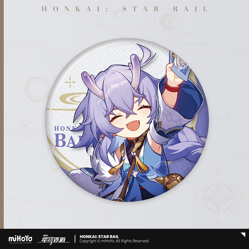 [Official Merchandise] Express Travel Notes Series Badge | Honkai: Star Rail