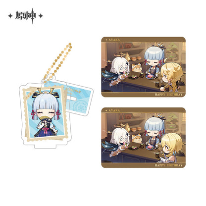 [Official Merchandise] Captured Memories Series: Character Standee Collectible Card Set | Genshin Impact