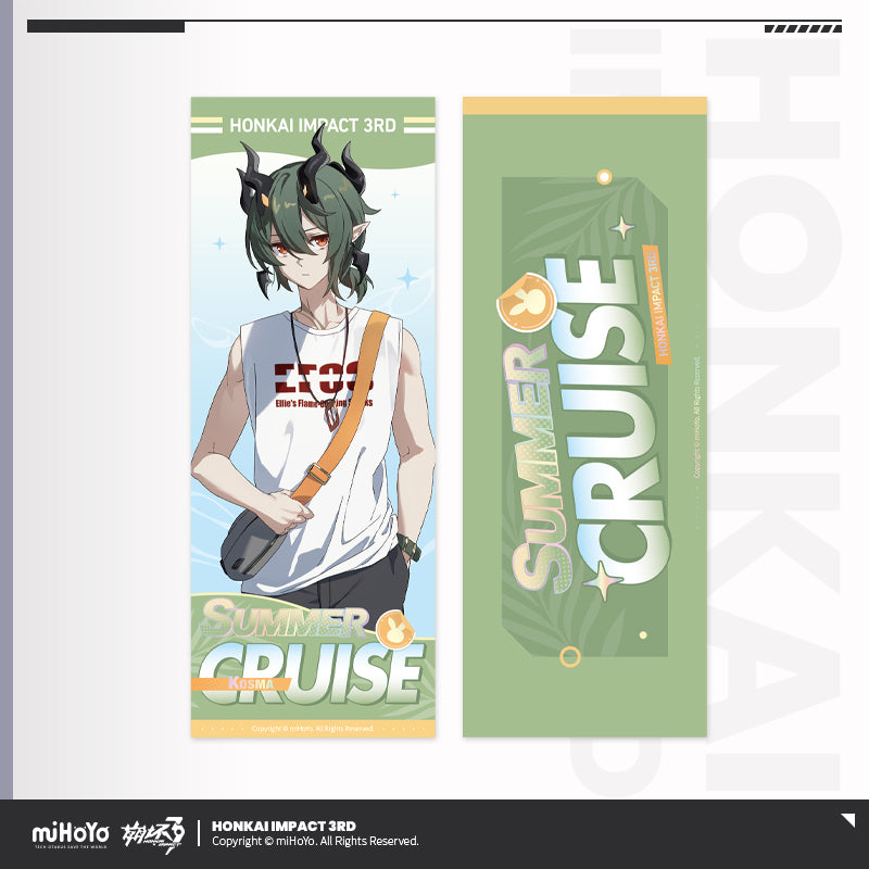 [Official Merchandise] Summer Cruise Series Holographic Ticket Vol.4 | Honkai Impact 3rd