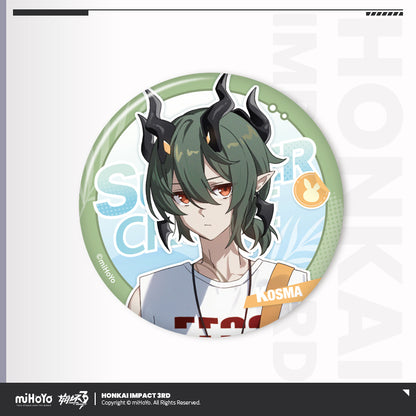 [Official Merchandise] Summer Cruise Series Tinplate Badge Vol.4 | Honkai Impact 3rd