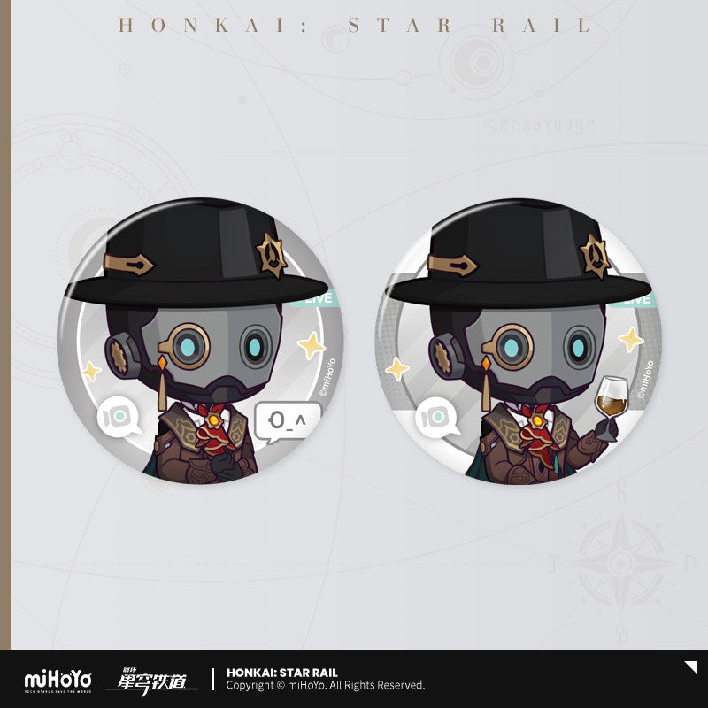 [Official Merchandise] Owlbert’s Reception Room Series Tinplate Badge Set | Honkai: Star Rail