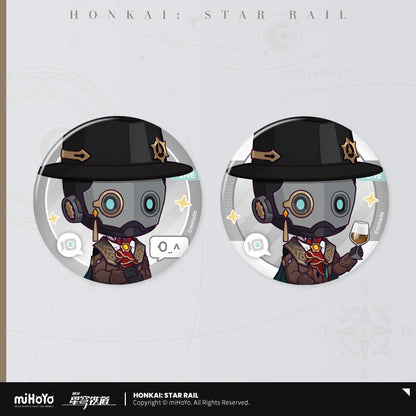 [Official Merchandise] Owlbert’s Reception Room Series Tinplate Badge Set | Honkai: Star Rail