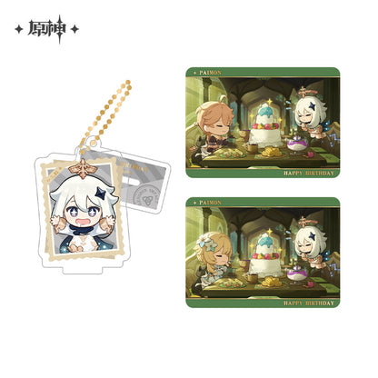 [Official Merchandise] Captured Memories Series: Character Standee Collectible Card Set | Genshin Impact