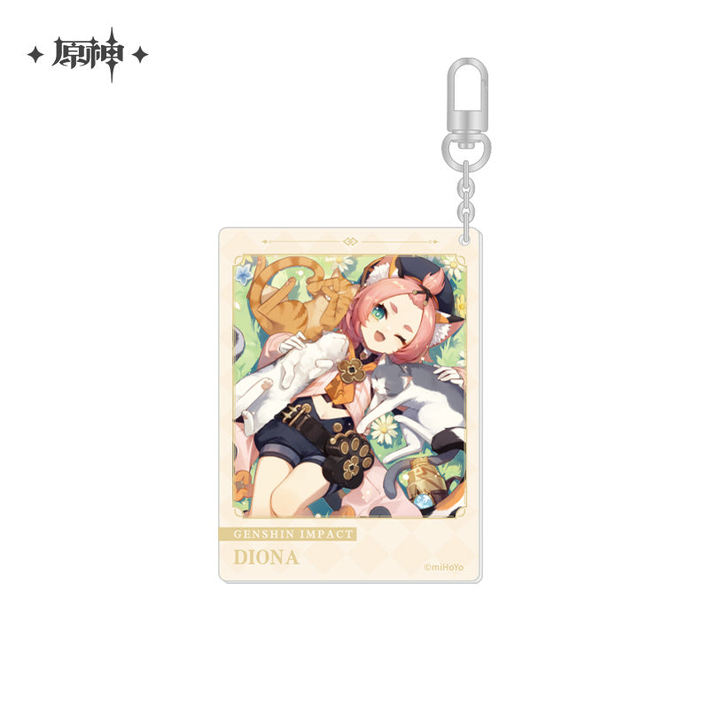 [Official Merchandise] Birthday Series Acrylic Charm Vol.2 | Genshin Impact