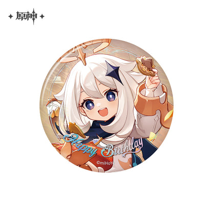 [Official Merchandise] Birthday Series Character Badges 2025 | Genshin Impact