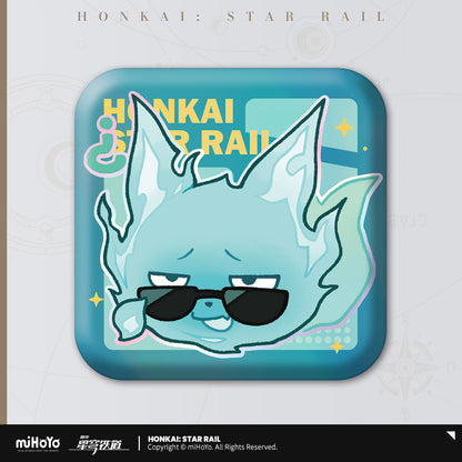 [Pre-Order] Pom-Pom Exhibition Hall Series: Square Badges | Honkai: Star Rail (June 2024)