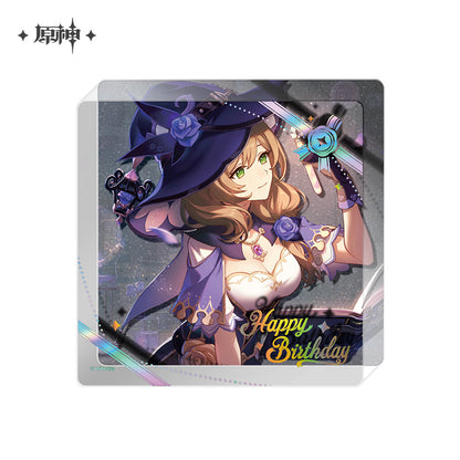 [Official Merchandise] Birthday Series Character Thick Acrylic Coasters 2025 | Genshin Impact