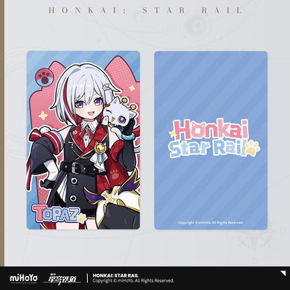 [Official Merchandise] Little Cat Series Holographic Collectible Ticket | Honkai: Star Rail