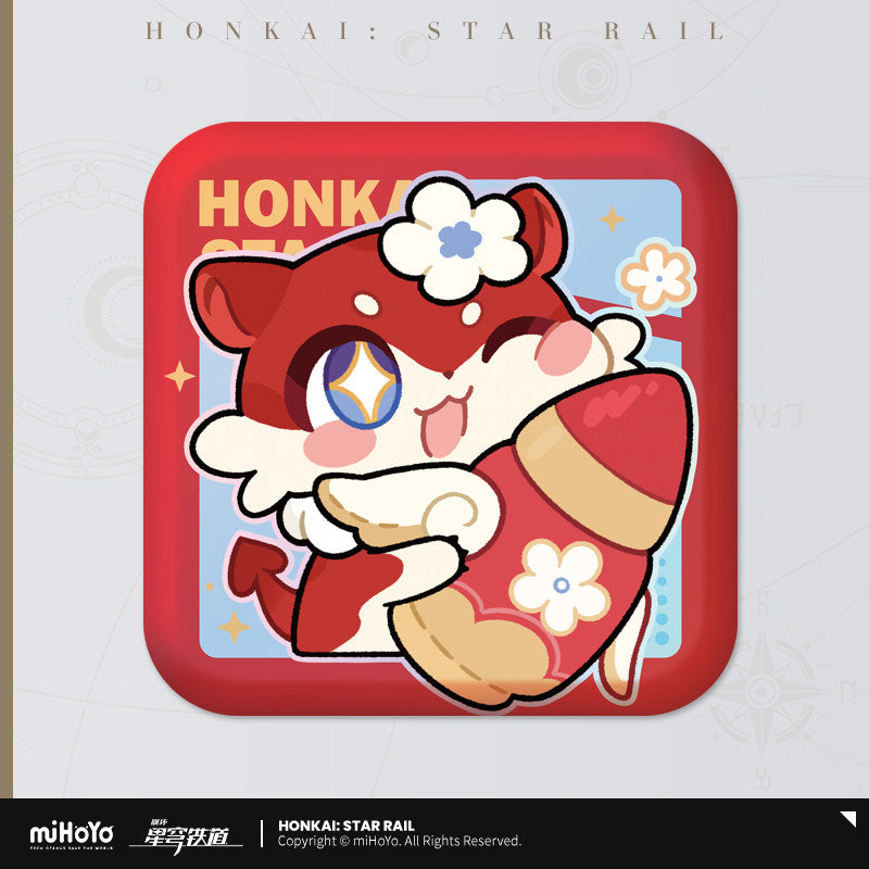 [Official Merchandise] Pom-Pom Gallery Series Square Badge | Honkai: Star Rail