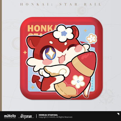 [Official Merchandise] Pom-Pom Gallery Series Square Badge | Honkai: Star Rail