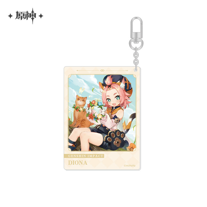 [Official Merchandise] Birthday Series Acrylic Charm Vol.2 | Genshin Impact