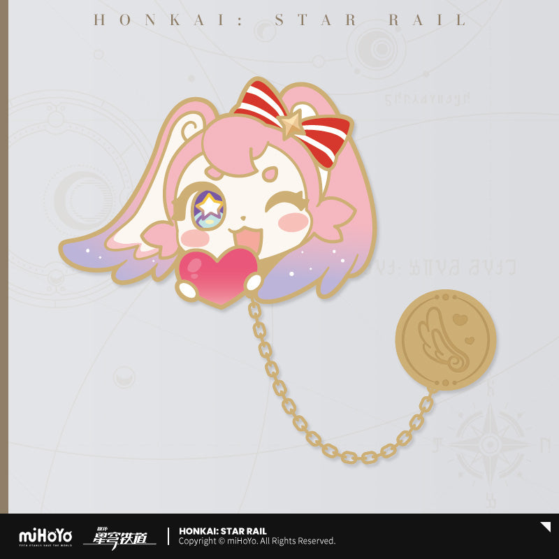 [Official Merchandise] Pom-Pom Exhibition Hall Series Metal Badge | Honkai: Star Rail