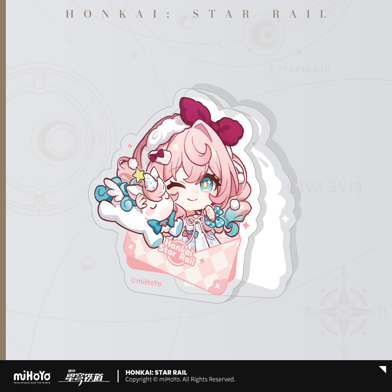 [Official Merchandise] Nameless Medal Series Acrylic Clip | Honkai: Star Rail