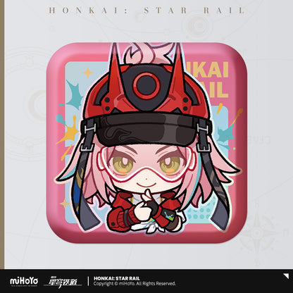 [Official Merchandise] Pom-Pom Exhibition Hall Series: Square Badges | Honkai: Star Rail