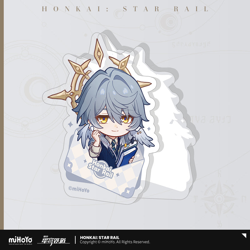 [Official Merchandise] Nameless Medal Series Acrylic Clip | Honkai: Star Rail