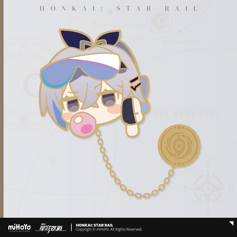 [Official Merchandise] Pom-Pom Exhibition Hall Series Metal Badge | Honkai: Star Rail