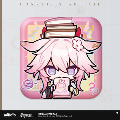 [Official Merchandise] Pom-Pom Gallery Series Square Badge | Honkai: Star Rail