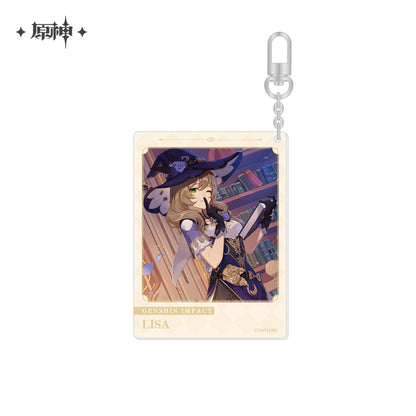 [Official Merchandise] Birthday Series: Acrylic Charms | Genshin Impact