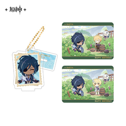 [Official Merchandise] Captured Memories Series: Character Standee Collectible Card Set | Genshin Impact