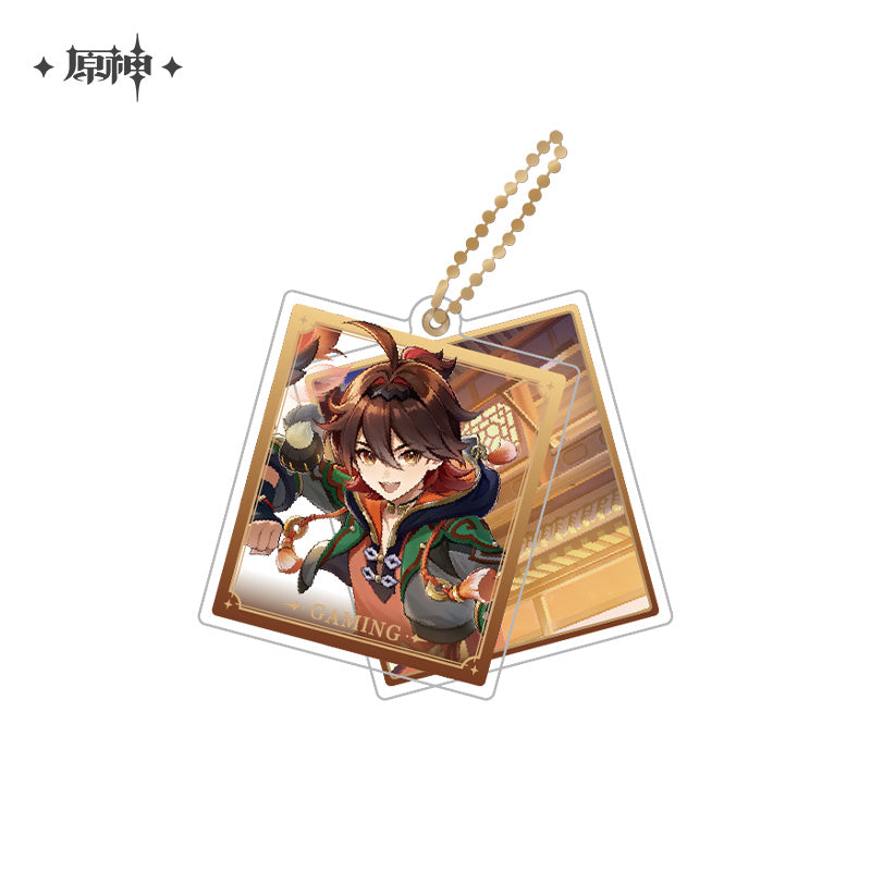 [Official Merchandise] Genshin Impact Theme Series Character Double-Sided Acrylic Keychains