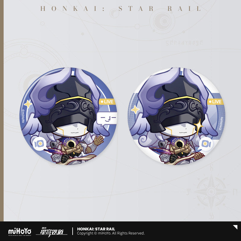 [Official Merchandise] Owlbert’s Reception Room Series Tinplate Badge Set | Honkai: Star Rail