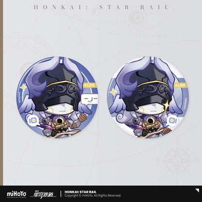 [Official Merchandise] Owlbert’s Reception Room Series Tinplate Badge Set | Honkai: Star Rail