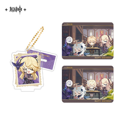 [Official Merchandise] Captured Memories Series: Character Standee Collectible Card Set | Genshin Impact