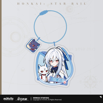 [Official Merchandise] Little Cat Series Acrylic Charm | Honkai: Star Rail