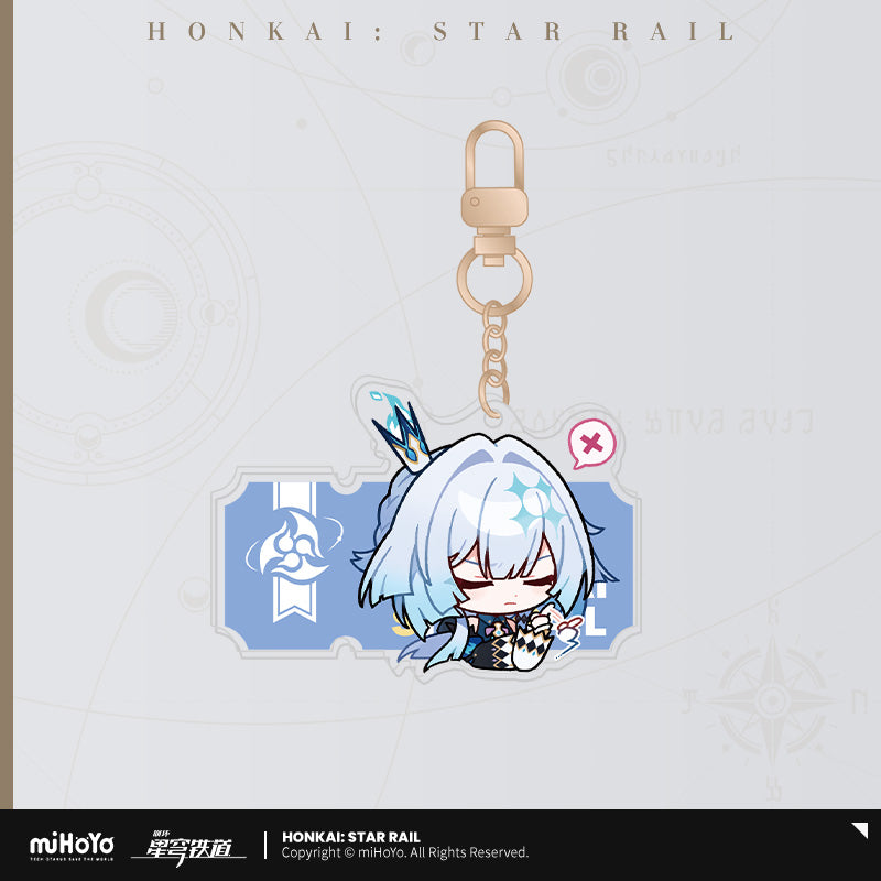 [Official Merchandise] Pom-Pom Exhibition Hall Series: Acrylic Charms | Honkai: Star Rail