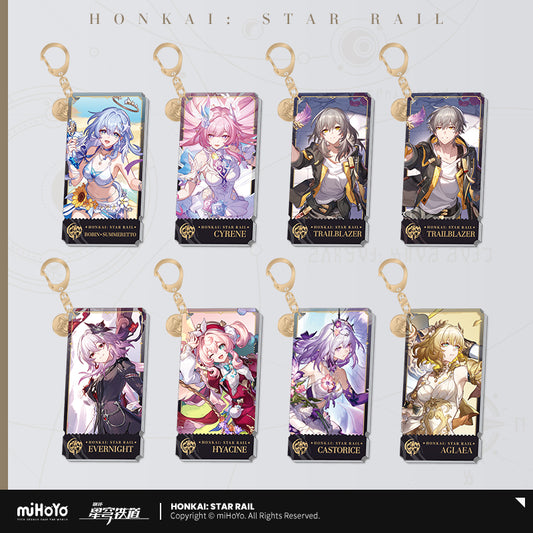 [Official Merchandise] Illustration Series Acrylic Keychains - Remembrance Path | Honkai: Star Rail