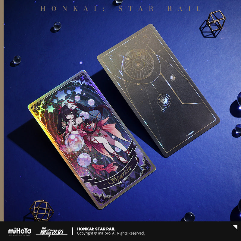 hsr holographic cards HSR Poker Cards Holographic Honkai Star Rail Playing Cards 57PCS