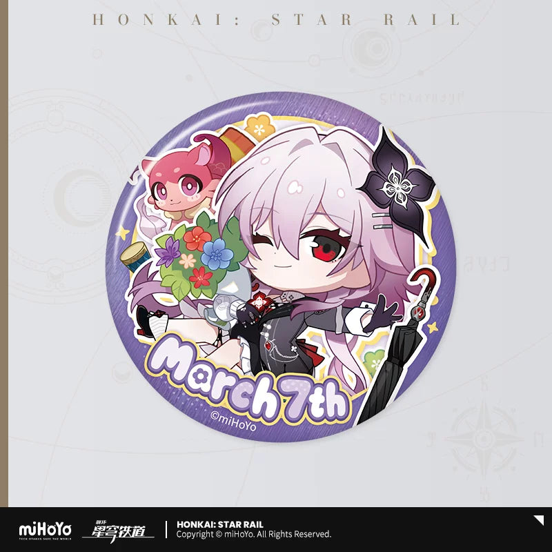 [Pre-Order] Autumn Celebration Series Chibi Tinplate Badge | Honkai: Star Rail (Within 200 Days)