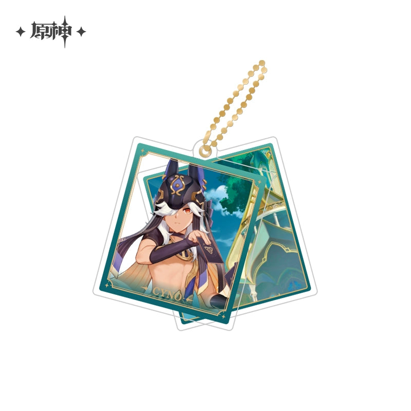 [Official Merchandise] Genshin Impact Theme Series Character Double-Sided Acrylic Keychains