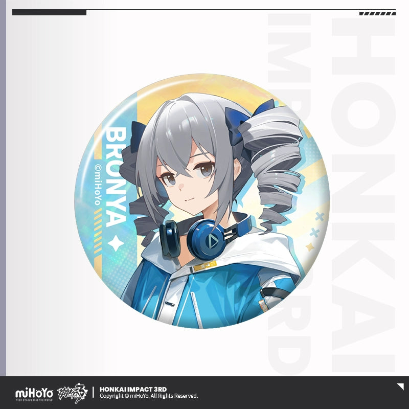 [Official Merchandise] Summer Carnival Series Tinplate Badges | Honkai Impact 3rd