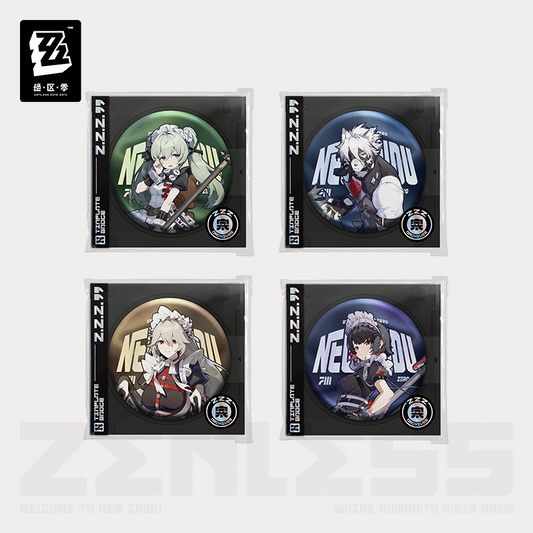 [Pre-Order] Illustration Series Tinplate Badges Victoria Housekeeping | Zenless Zone Zero (Oct 2024)