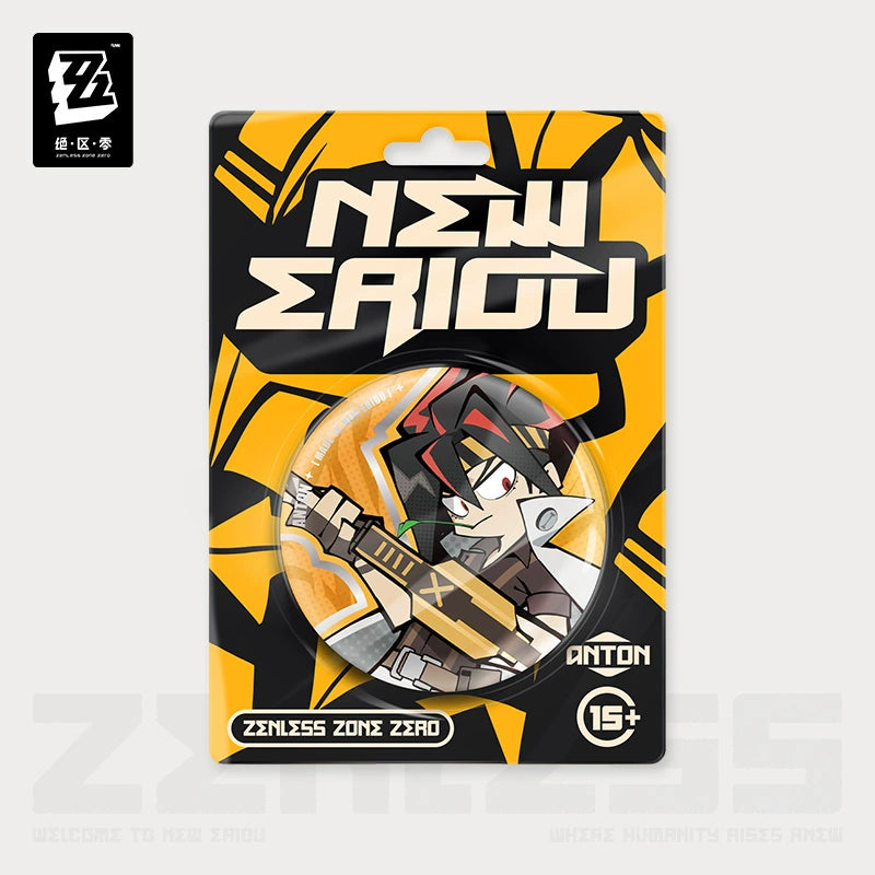 [Pre-Order] Ridu Series Chibi Tinplate Badges Belobog Heavy Industries | Zenless Zone Zero (Oct 2024)