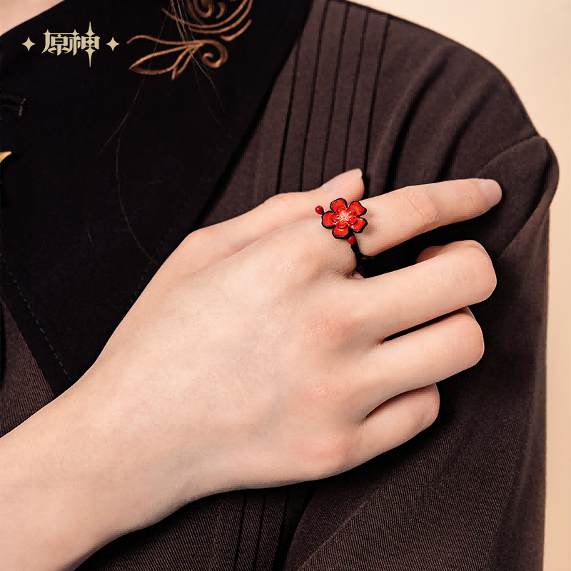 [Official Merchandise] Hu Tao Theme Impression Series: Plum Blossom Ring | Genshin Impact