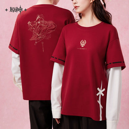 [Pre-Order] Yae Miko Theme Impression Series Patchwork Long-Sleeve T-Shirt | Genshin Impact (Nov 2024)