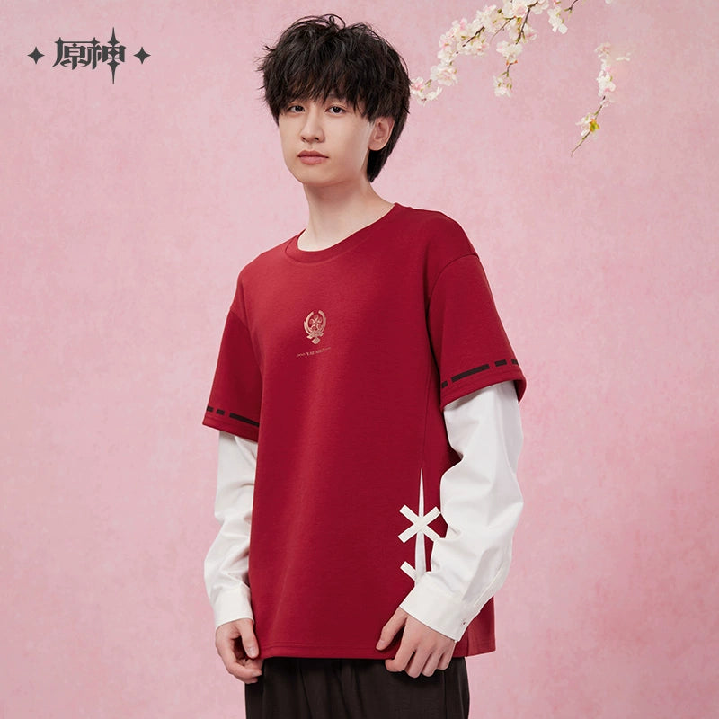 [Pre-Order] Yae Miko Theme Impression Series Patchwork Long-Sleeve T-Shirt | Genshin Impact (Nov 2024)