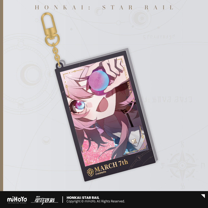 [Official Merchandise] Honkai: Star Rail Departure Countdown Keychains