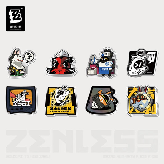 [Official Merchandise] Equalizing Series Acrylic Refrigerator Magnet Set | Zenless Zone Zero