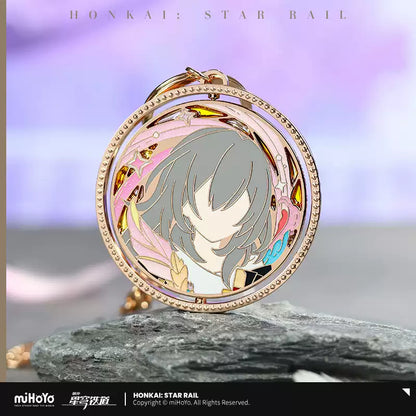 [Pre-Order] Trailblazer Writes Rotating Metal Charm | Honkai: Star Rail (Within 200 Days)